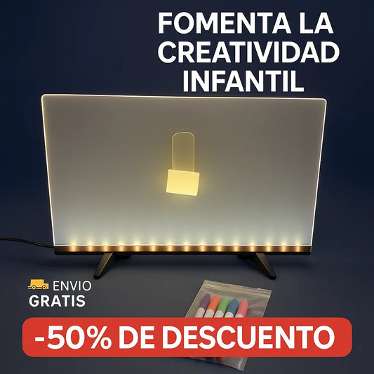 LumiKids™ — Pizarra Mágica con Luz