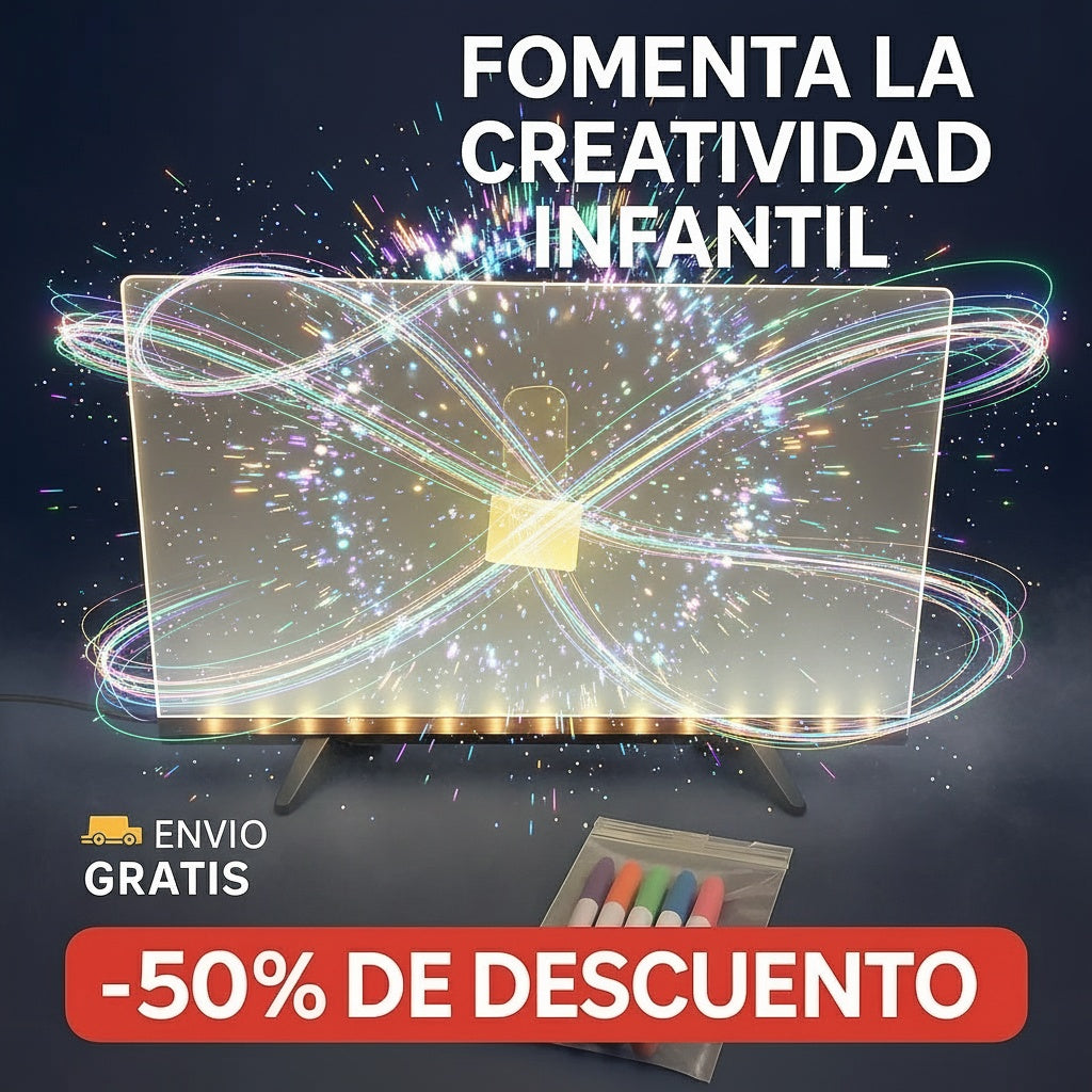 LumiKids™ — Pizarra Mágica con Luz