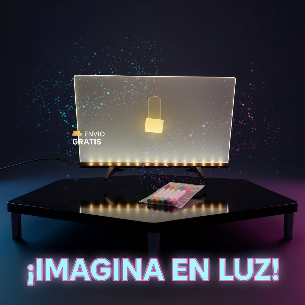 LumiKids™ — Pizarra Mágica con Luz