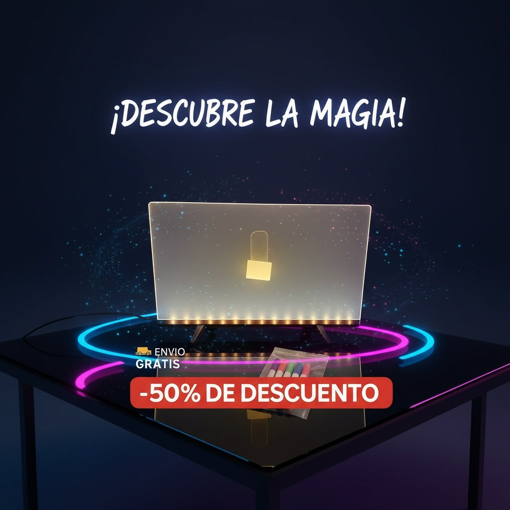 LumiKids™ — Pizarra Mágica con Luz