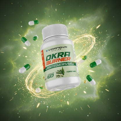 Okraburner-- Quemador natural de grasa 1000MG 60CAPS