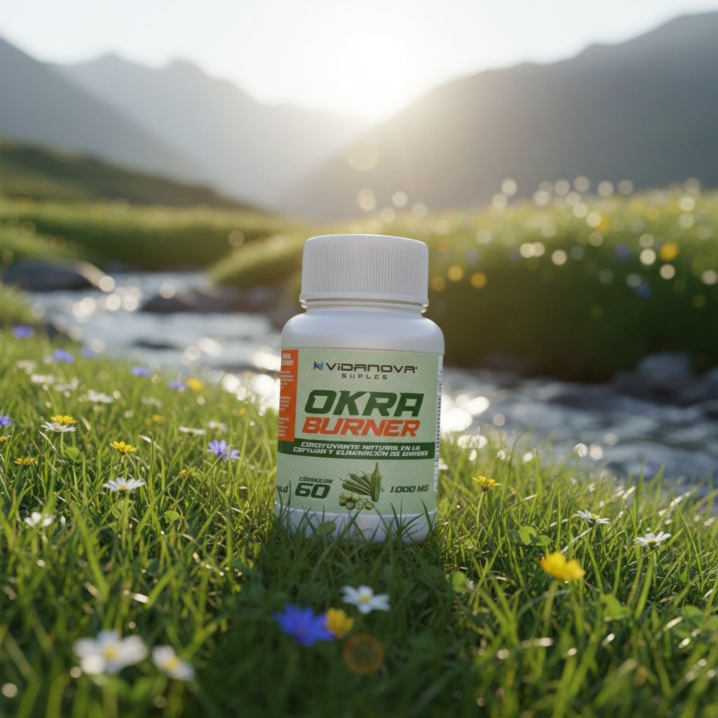 Okraburner-- Quemador natural de grasa 1000MG 60CAPS